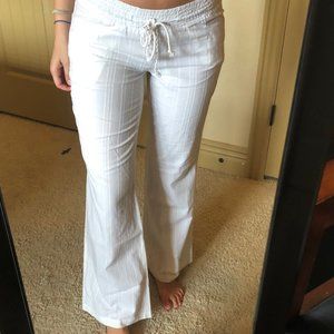 White Billabong Pants